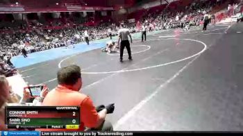 132 lbs D1 - Quarter-finals (fri 5:30 P.m.) - Connor Smith, Kaukauna vs Sabri Sino, Franklin