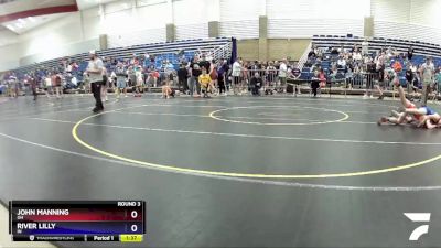 108 lbs Round 3 - John Manning, OH vs River Lilly, IN