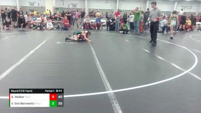 72 lbs Round 5 (10 Team) - Adam Walker, Wolfpack WC vs Vince Von Bernewitz, Virginia Team Predator