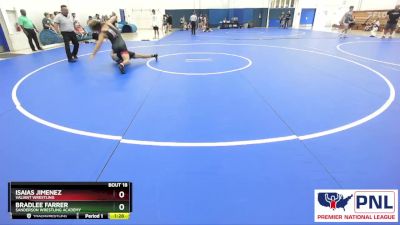 160 A Round 1 - Bradlee Farrer, Sanderson Wrestling Academy vs Isaias Jimenez, Valiant Wrestling