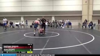 123 lbs Quarters & 1st Wb (16 Team) - Ryan Mooney, Team Barracuda vs Gaetano Tedesco, Attack Wrestling