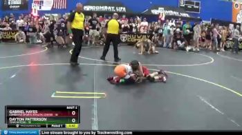 65 lbs Round 1 (6 Team) - Dayton Patterson, Team Gotcha vs Gabriel Hayes, Combative Sports Athletic Center