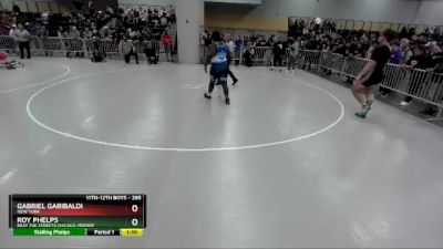 285 lbs Quarterfinal - Roy Phelps, Beat The Streets Chicago-Midway vs Gabriel Garibaldi, New York