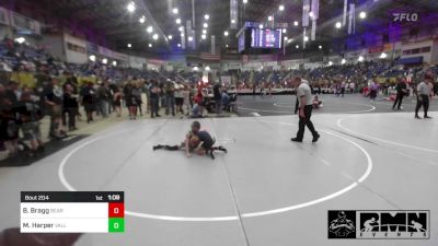 73 lbs Semifinal - Brody Bragg, Bear Cave vs Maxin Harper, Valley Bad Boys