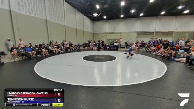 160 lbs Round 1 (8 Team) - Marcus Espinoza-Owens, Utah vs Tennyson Kurtz, Washington