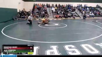 160 lbs Quarters & 1st Wb (16 Team) - Donovan Henry, Rockwall vs Alec Robeson, Cypress Ranch