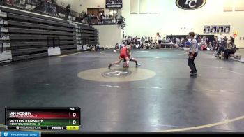 138 lbs Round 3 (8 Team) - Ian Hodgin, Hewitt-Trussville vs Peyton Kennedy, Mortimer Jordan HS