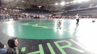 49 lbs Champ. Round 2 - Henry DeBeaumont, Moses Lake Wrestling Club vs Joseph Menia, Ascend Wrestling Academy