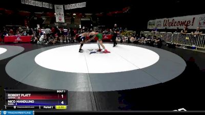 220 lbs Round 1 (16 Team) - Robert Platt, SDIKWA vs Nico Mandujno, BAWA