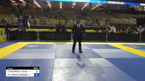 PAULO RICARDO L ALBUQUERQUE vs MICHEAL HAROLD MOORE 2024 Pan Jiu Jitsu IBJJF Championship