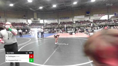 109 lbs Rr Rnd 3 - Kylah Gallegos, Pomona Elite WC vs Ryland Huppenthal, Brighton WC