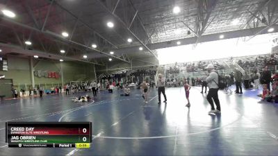 55 lbs Semifinal - Jag OBrien, Wasatch Wrestling Club vs Creed Day, Evanston Elite Wrestling