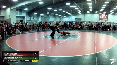 82 lbs Cons. Round 2 - Kenyan Bradford, Tabb Wrestling Club vs Sean Shelley, King William Youth Wrestling