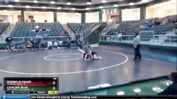 148 lbs Placement Matches (16 Team) - Catalina Silva, Katy Mayde Creek (Girls) vs Marqelle Fisher, Rockwall (Girls)