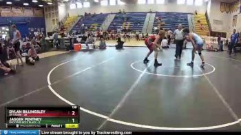 138 lbs Round 5 (8 Team) - Jagger Pentney, Backyard Boyz Black vs Dylan Billingsley, AP X Kame
