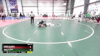 88 lbs Rd# 3 12:00pm Friday - Aiden Slimick, VA Team Predator vs Rocco Ruiz, Olympia