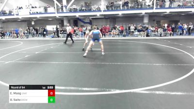 149 lbs Round Of 64 - Evan Maag, UNATT - George Mason vs Blake Saito, Brown University