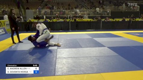 ERIK ANDREW ALLEN vs DONELL DOVONTA MORGAN 2024 Pan Jiu Jitsu IBJJF Championship