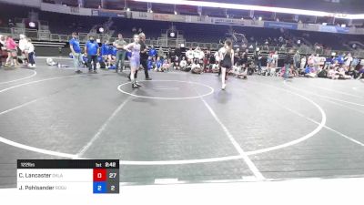 122 lbs Semifinal - Claire Lancaster, Oklahoma Supergirls vs Jaidyn Pohlsander, Rogue Warrior Wrestling