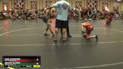 120 lbs Round 1 (6 Team) - Jake Schiavone, Mat Assassins Red vs Brooks Blasko, Revival Blue