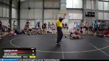 155 lbs Quarterfinals (8 Team) - Bryce Lowery, Indiana Outlaws 1 vs Landon Miller, Lowell WC