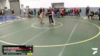 119 lbs Round 3 - Kiauna OBrien, Bethel Freestyle Wrestling Club vs Lily Groundwater, Valdez Youth Wrestling Club Inc.