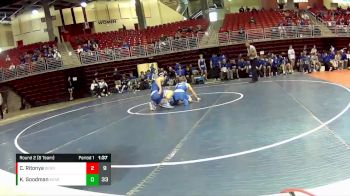 132 lbs Round 2 (8 Team) - Connor Ritonya, Bennington vs Kaedun Goodman, Kearney