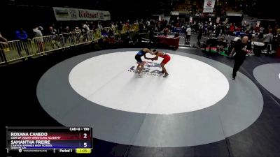 120 lbs Champ. Round 1 - Ramiro Gonzales, Madera Wrestling Club vs Kenzo Pimentel, California