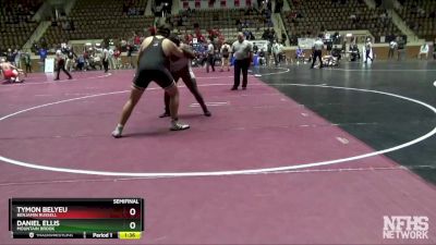 285 lbs Semifinal - Tymon Belyeu, Benjamin Russell vs DANIEL ELLIS, Mountain Brook