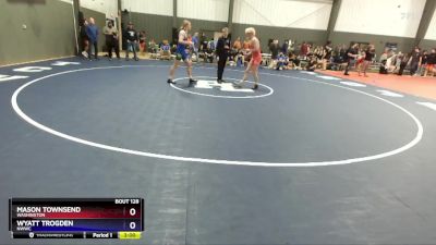 138 lbs Cons. Semi - Mason Townsend, Washington vs Wyatt Trogden, NWWC