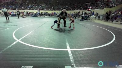 37 lbs Semifinal - Gavin Fulton, F-5 Grappling vs Barrett Smith, Tulsa Blue T Panthers