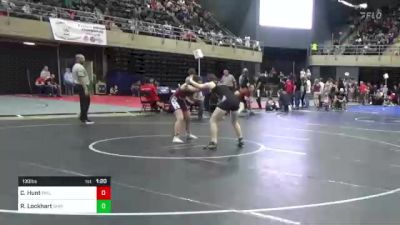 130 lbs Consi Of 8 #2 - Charlotte Hunt, Philipsburg, PA vs Riley Lockhart, Shippensburg, PA