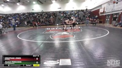 138 lbs Quarterfinal - Julius Ferguson, Lake Roosevelt vs Jonathan Jones, Kittitas