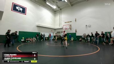 175B Round 1 - Fynn Franks, Shoshoni vs Ruben Cleveland, Buffalo