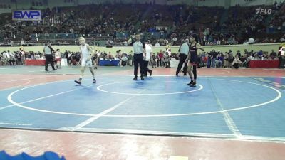 80 lbs Round Of 16 - Gabe Punnnoose, Westmoore Wresting vs Braxton Plunk, Coweta