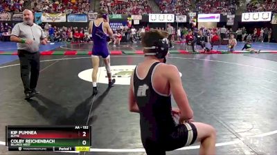 AA - 132 lbs Quarterfinal - Kip Pumnea, Butte vs Colby Reichenbach, Billings West