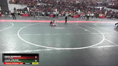 60 lbs Champ. Round 2 - Owen Rodriguez, New Holstein vs Chase Chilson, Askren Wrestling Academy