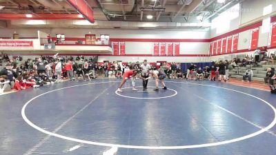 220 lbs 5th Place - Myles Beckett, Bridgewater-Raynham vs Michael Mastroianni, Milford