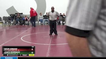 139 lbs Placement Matches (8 Team) - Joseph Rodriquez, Zeus Wrestling Club vs Tatum Adriano, Death Squad Wrest (IN)