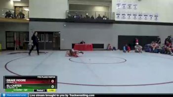 83 lbs Placement Matches (8 Team) - Drake Moore, CO Blue vs Eli Carter, Alabama