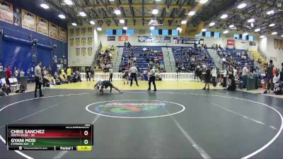 195 lbs Quarterfinals (8 Team) - Gyani Mosi, Cypress Bay vs Chris Sanchez, South Dade