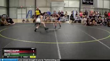105 lbs Quarterfinals (8 Team) - Bruno Cassioppi, POWA vs Bennett Kujawa, Untouchables White