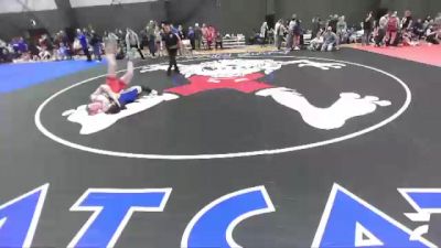 106 lbs Round 3 - Xoey Zollinger, ID vs Ula Young, WA