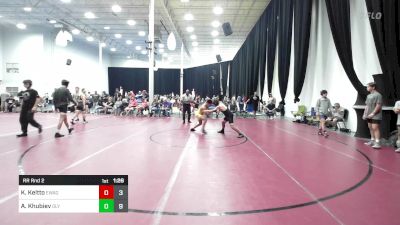 128 lbs Rr Rnd 2 - Kenneth Keltto, Empire Wrestling Academy Gold vs Alan Khubiev, Olympic