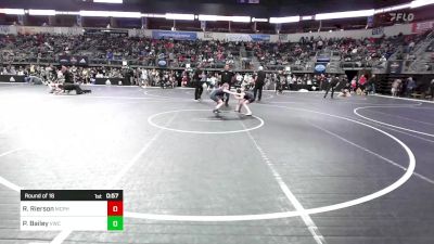 91.6 lbs Round Of 16 - Rheamy Rierson, Mcpherson vs Piper Bailey, Viking Wrestling Club