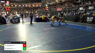 160 lbs Round Of 32 - Hunter Updegrave, Tri-Valley vs Noah Atherton, Armstrong