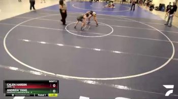 105 lbs Quarterfinals (8 Team) - Calen Hardin, ANML vs Andrew Yang, Marshall/Lakeview/RTR