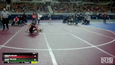 D3-113 lbs Quarterfinal - Abdias Rojas, Cortez vs Gage Palace, Payson