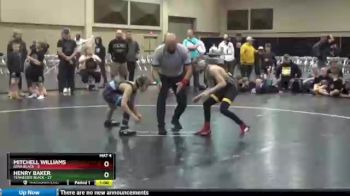 85 lbs Finals (2 Team) - Mitchell Williams, Iowa Black vs Henry Baker, Tennessee Black