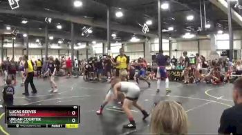 85 lbs Round 1 (6 Team) - Lucas Reeves, Steel Valley vs Urijah Courter, Team Iowa Blue